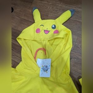 Pikachu Hooded T-shirt universal Osaka